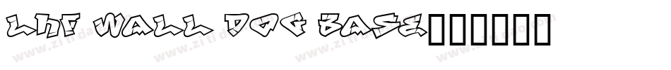 LHF Wall Dog BASE字体转换